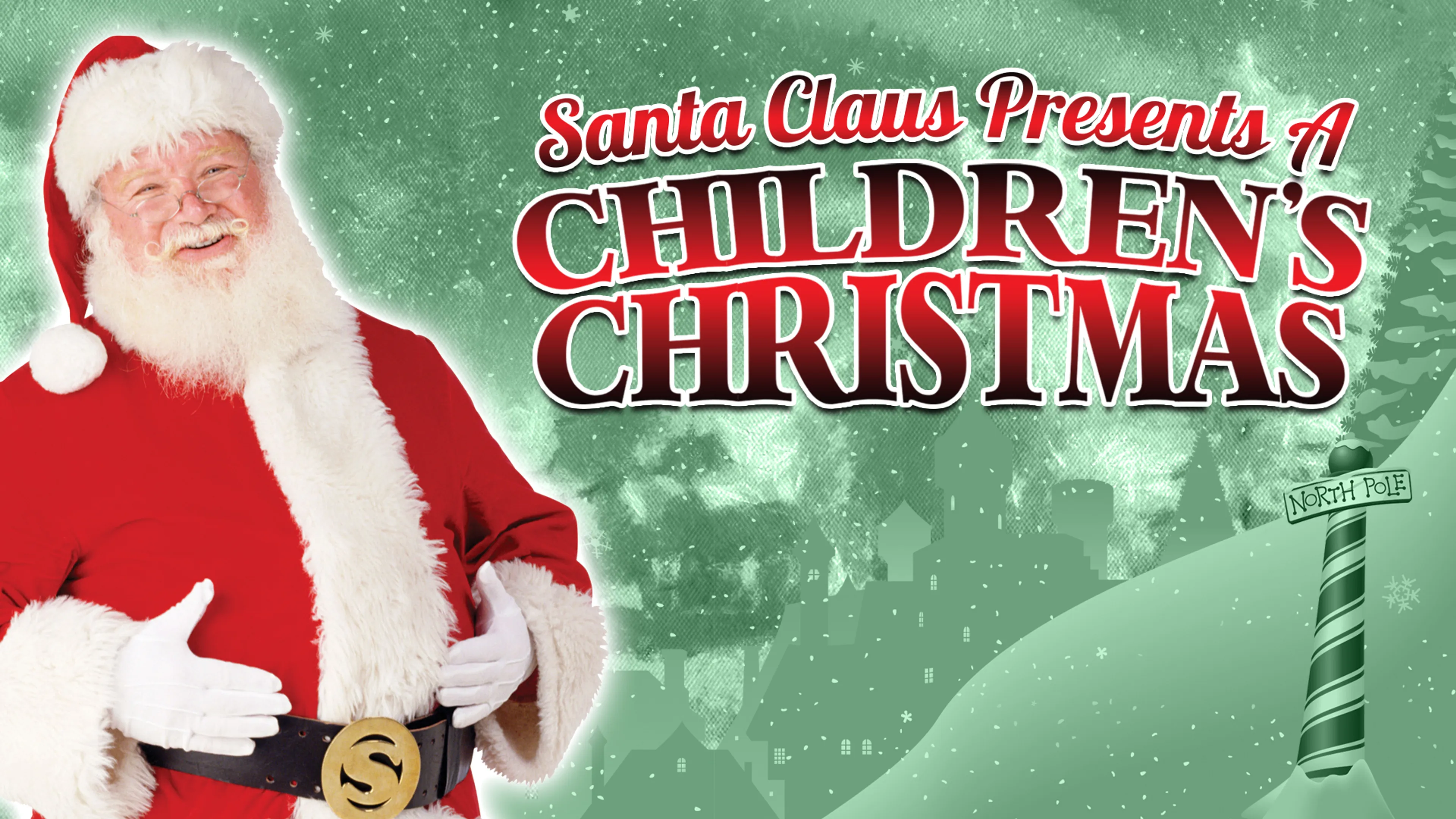 Santa Claus Presents A Children's Christmas poster